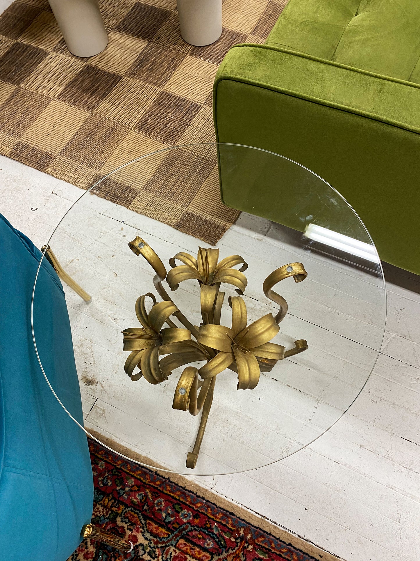 1970's Hollywood Regency Italian Cocktail Table