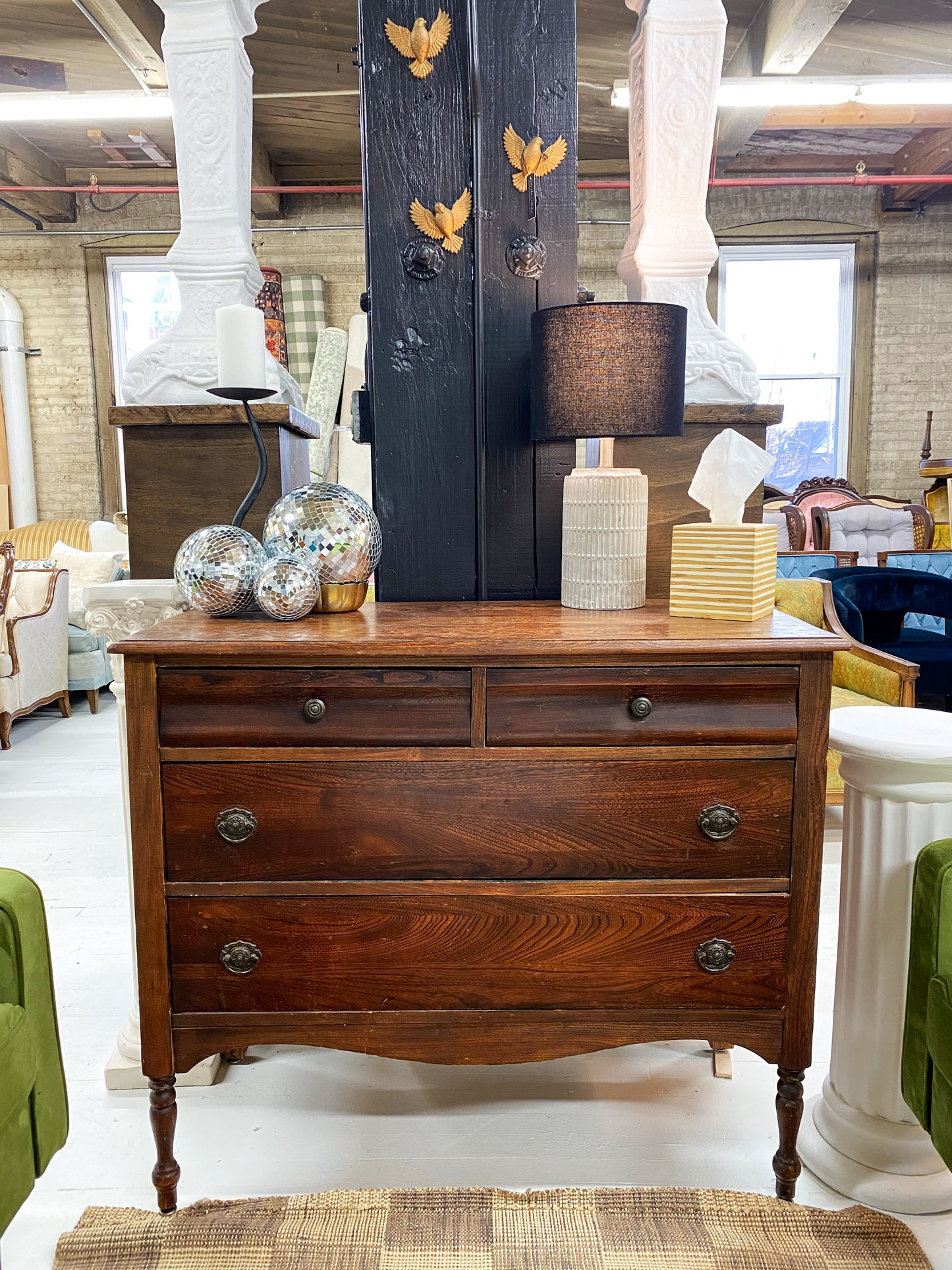 Antique Four Drawer Chest