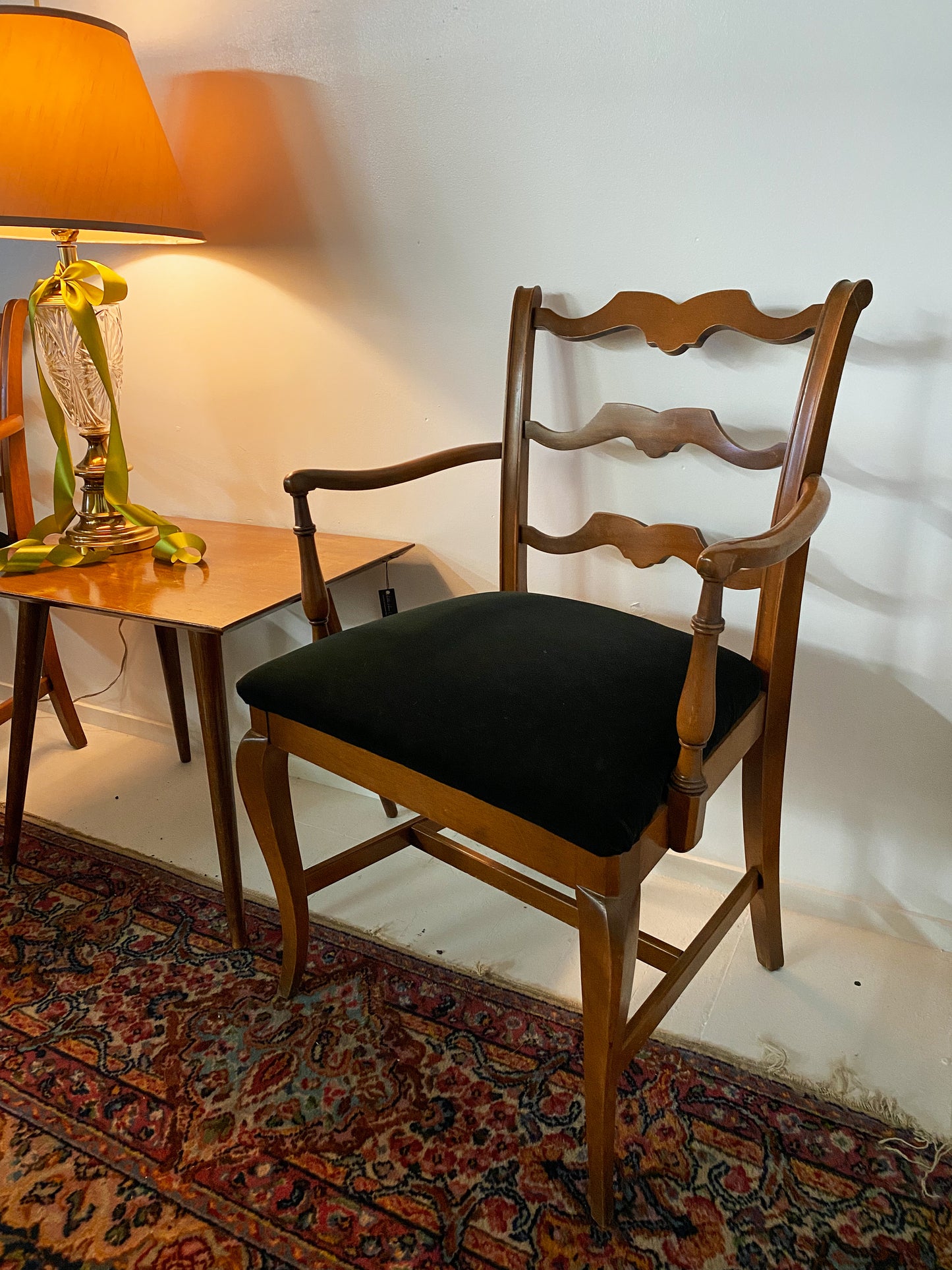 Green Velvet Chair Pair