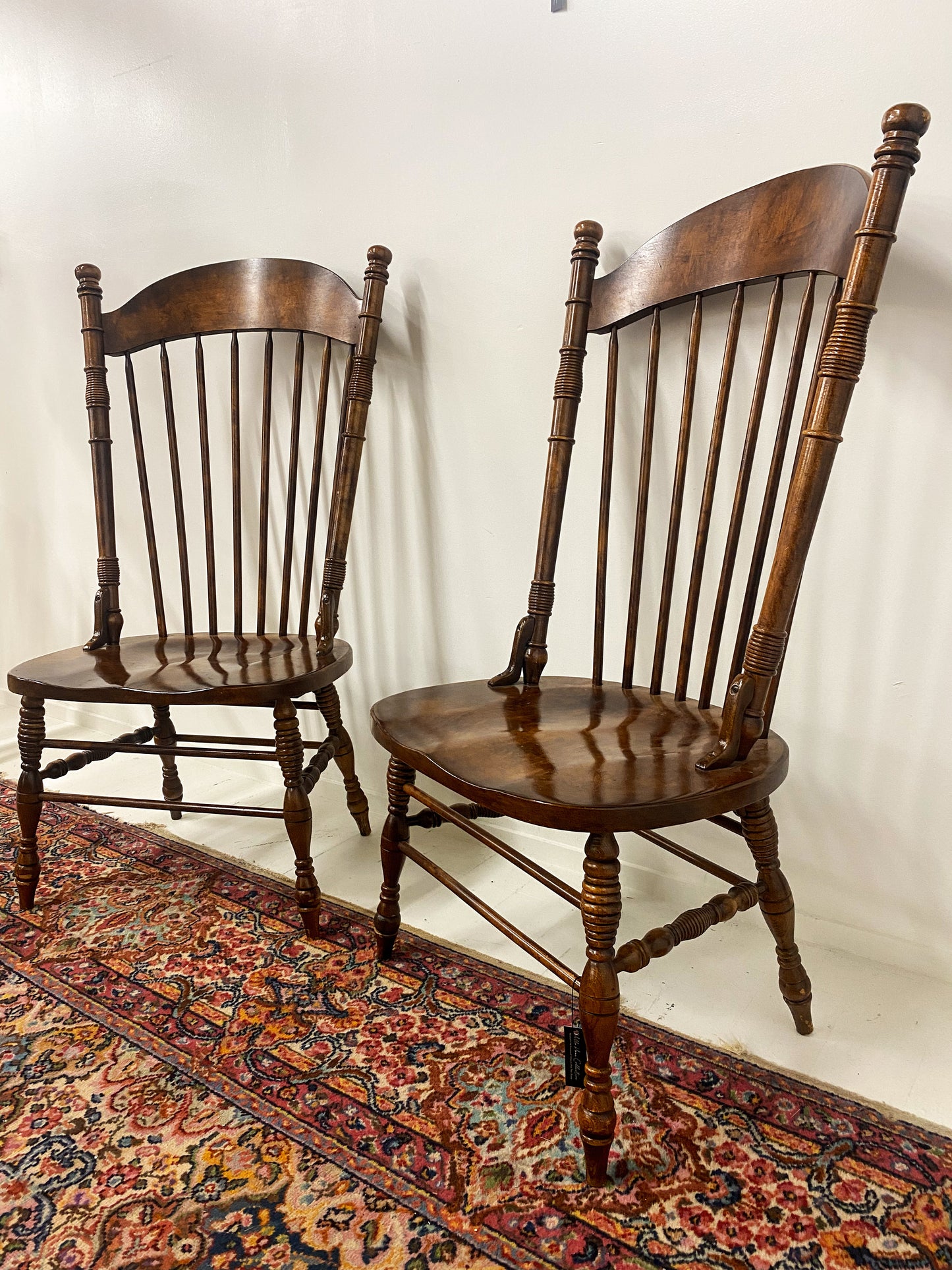 Antique High Back Windsor Chairs