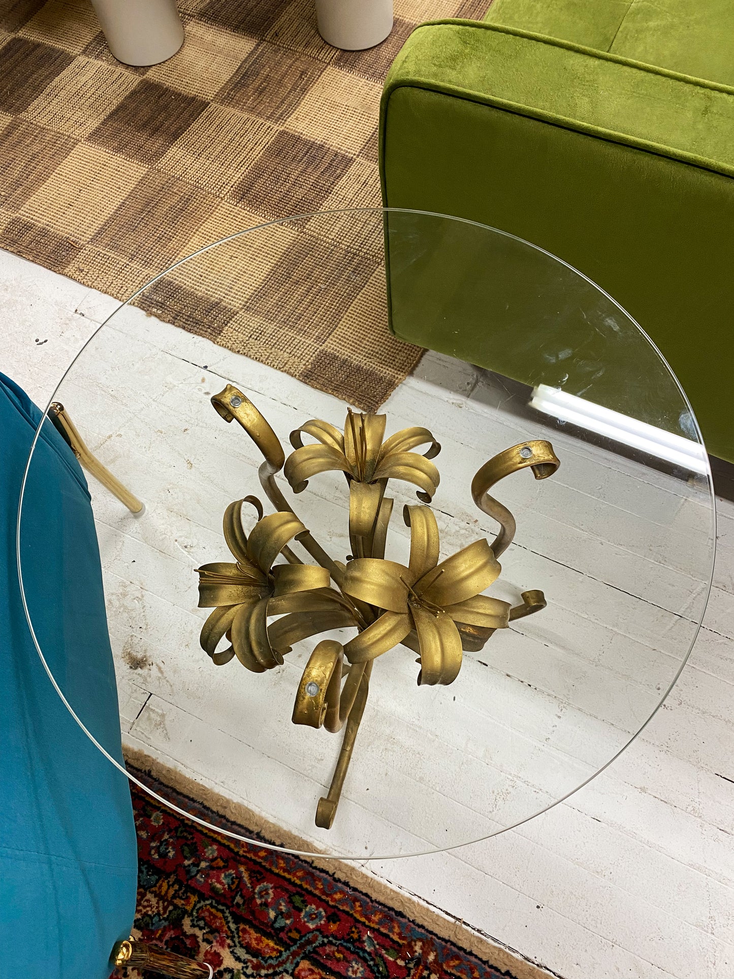 1970's Hollywood Regency Italian Cocktail Table
