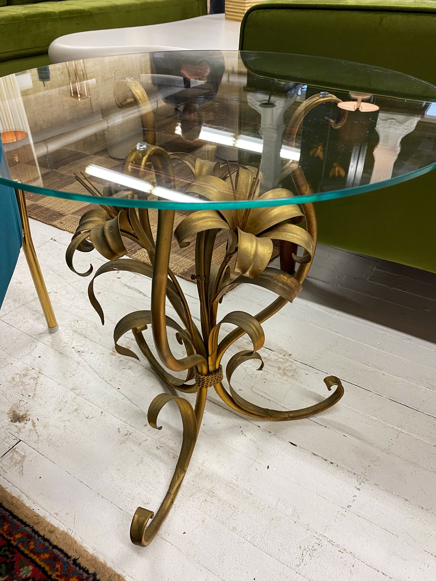 1970's Hollywood Regency Italian Cocktail Table