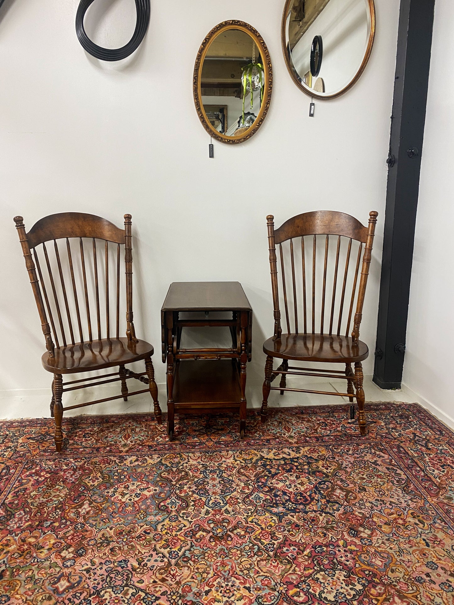 Antique High Back Windsor Chairs