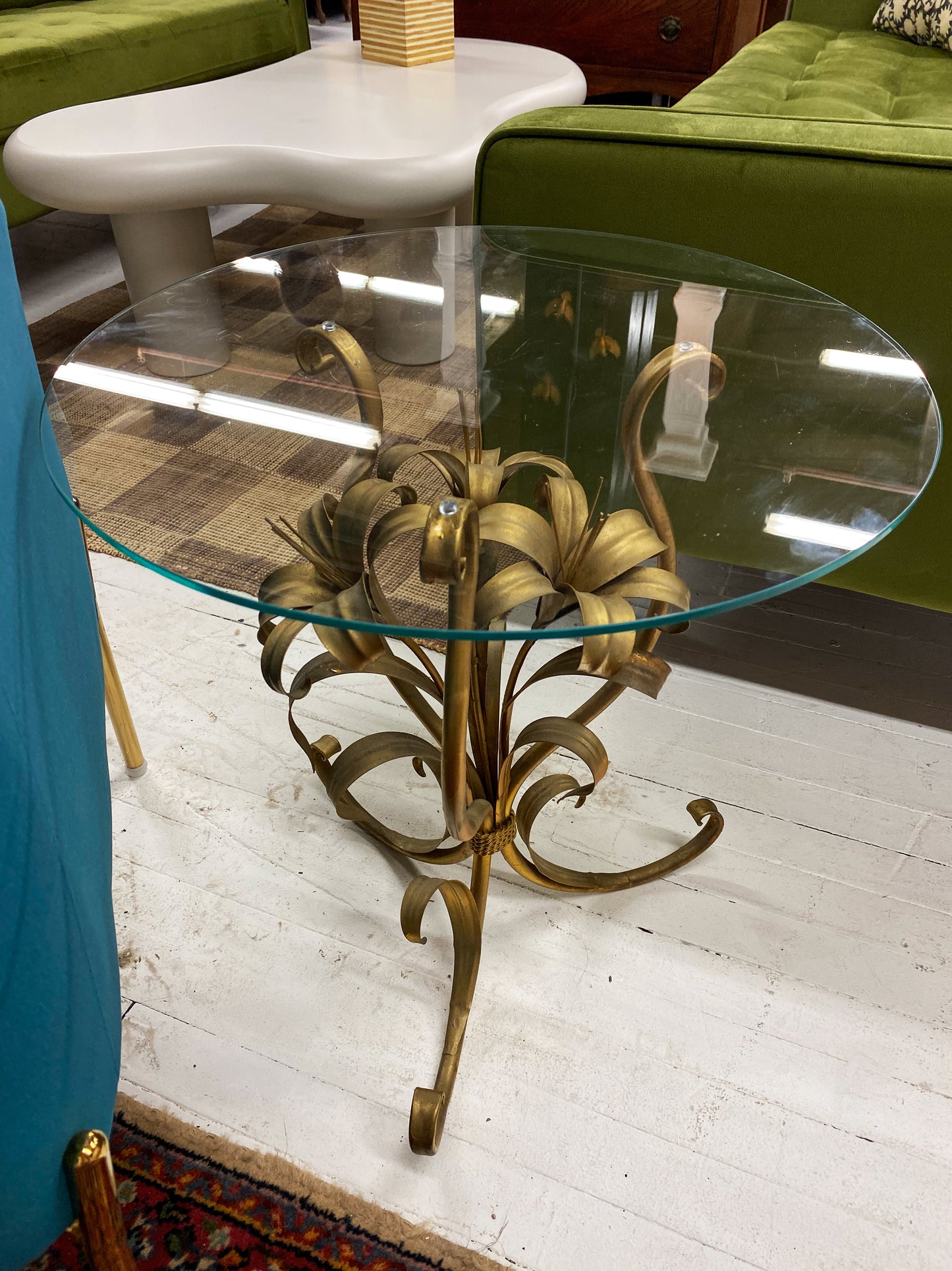 1970's Hollywood Regency Italian Cocktail Table