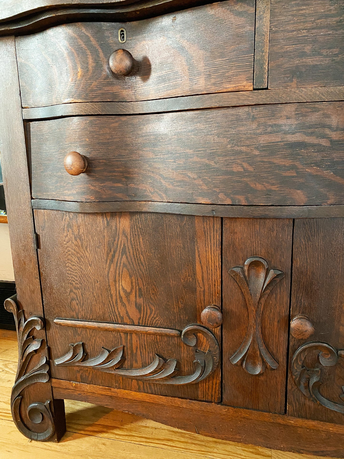 Antique Walnut Cabinet - Late 1800’s