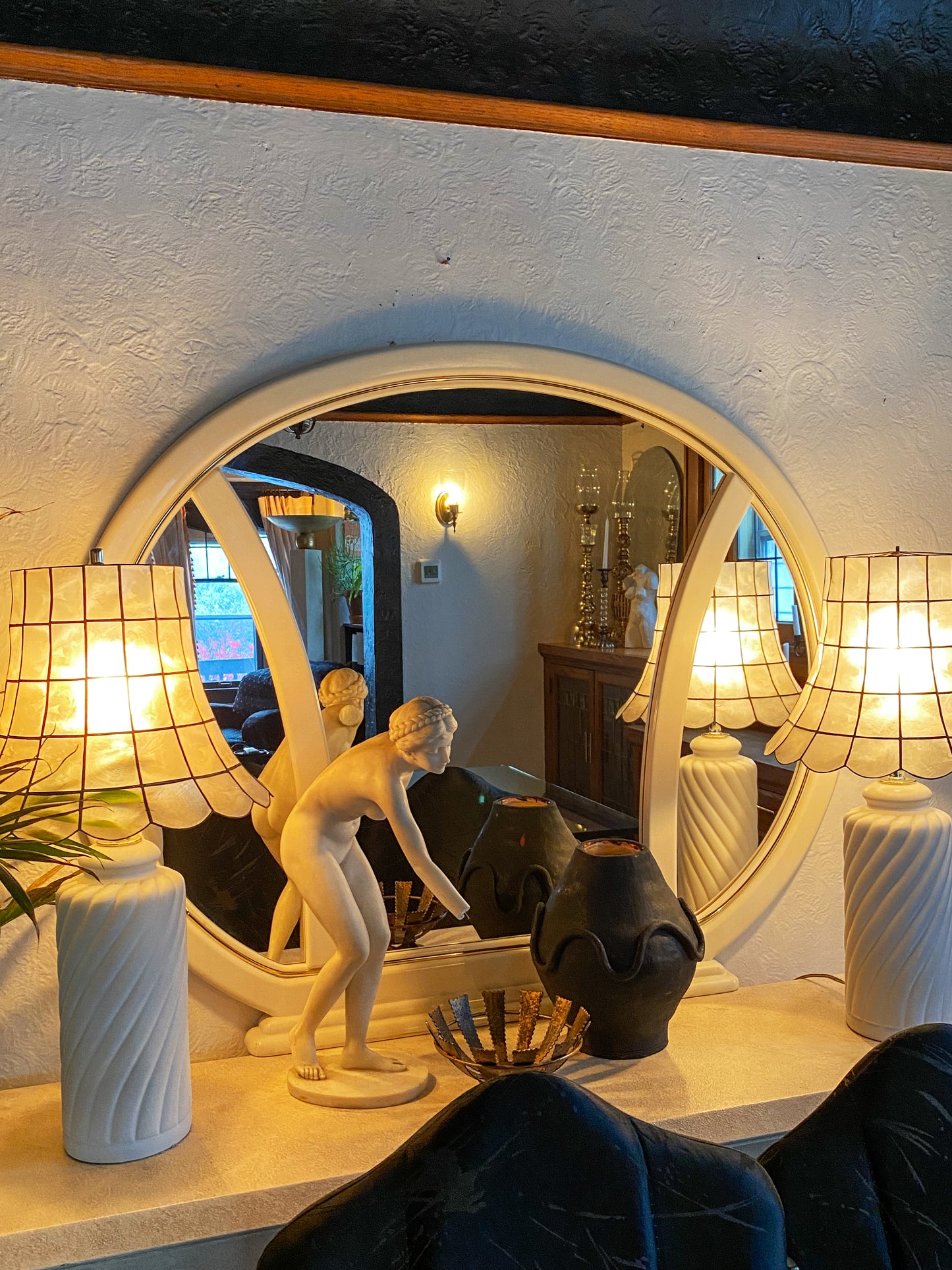 Post Modern Mantle Mirror