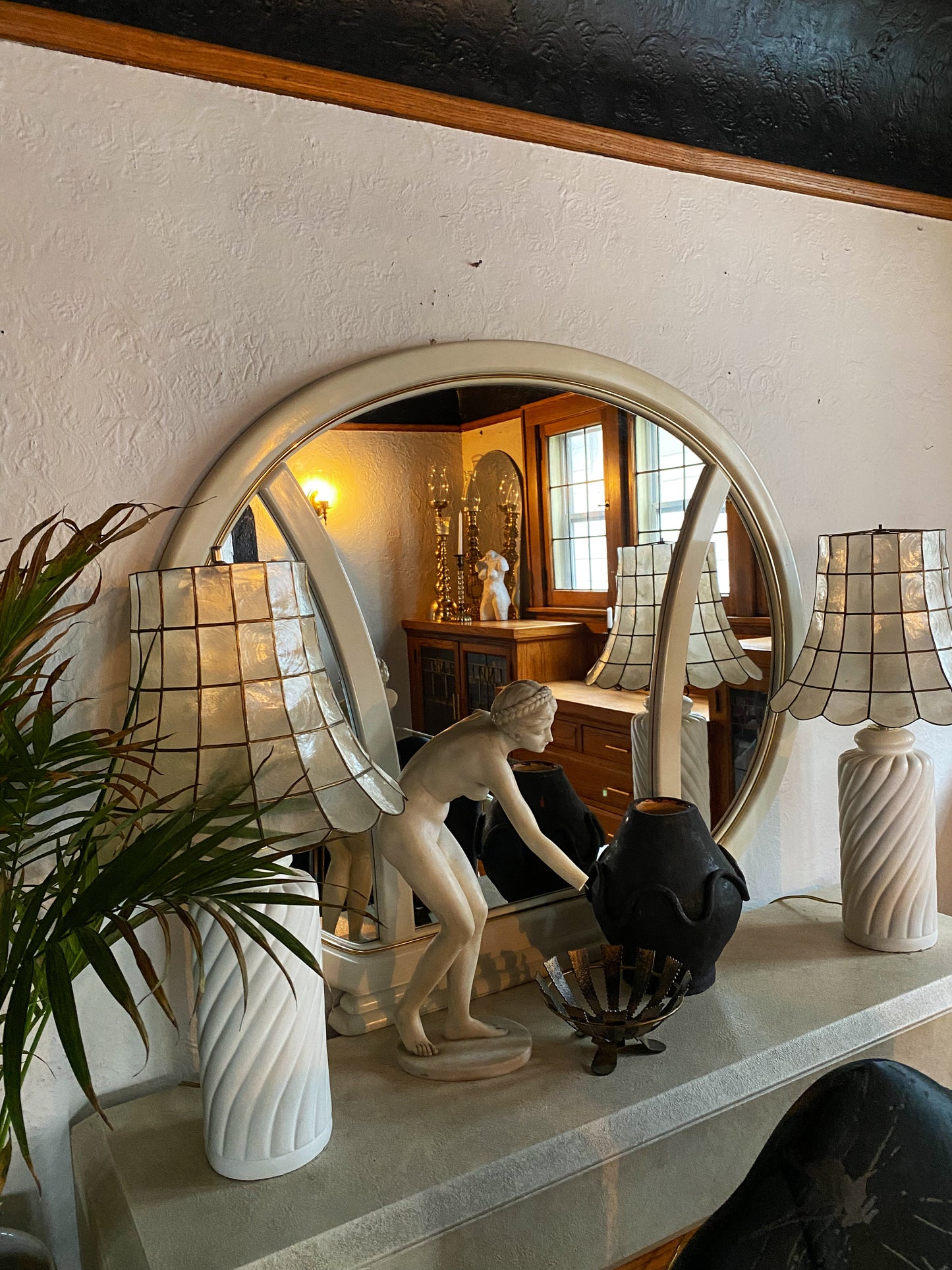 Post Modern Mantle Mirror