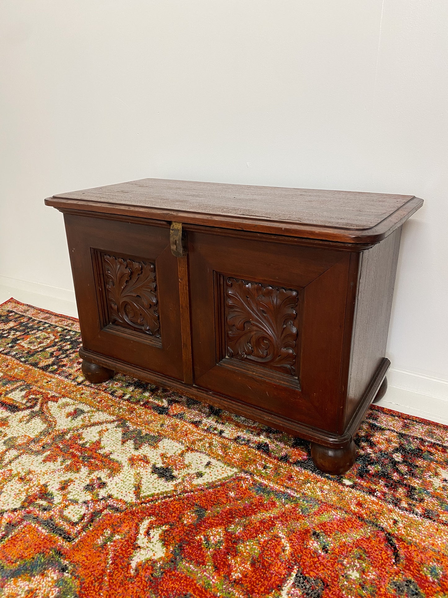 Antique Wood Blanket/Toy Chest