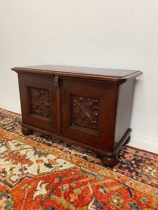 Antique Wood Blanket/Toy Chest