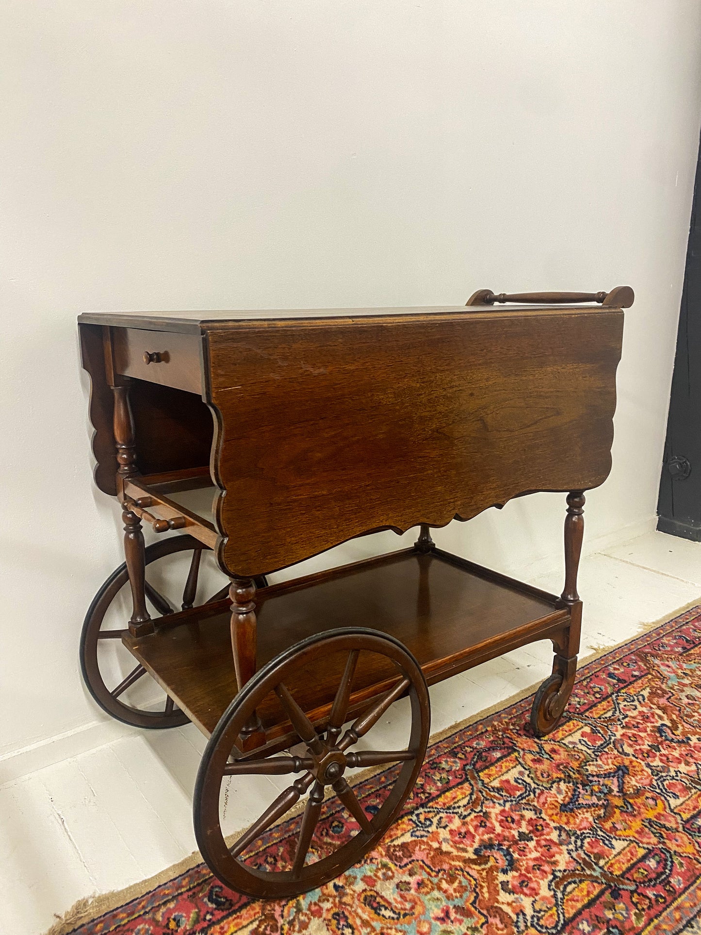 Antique Bar Cart