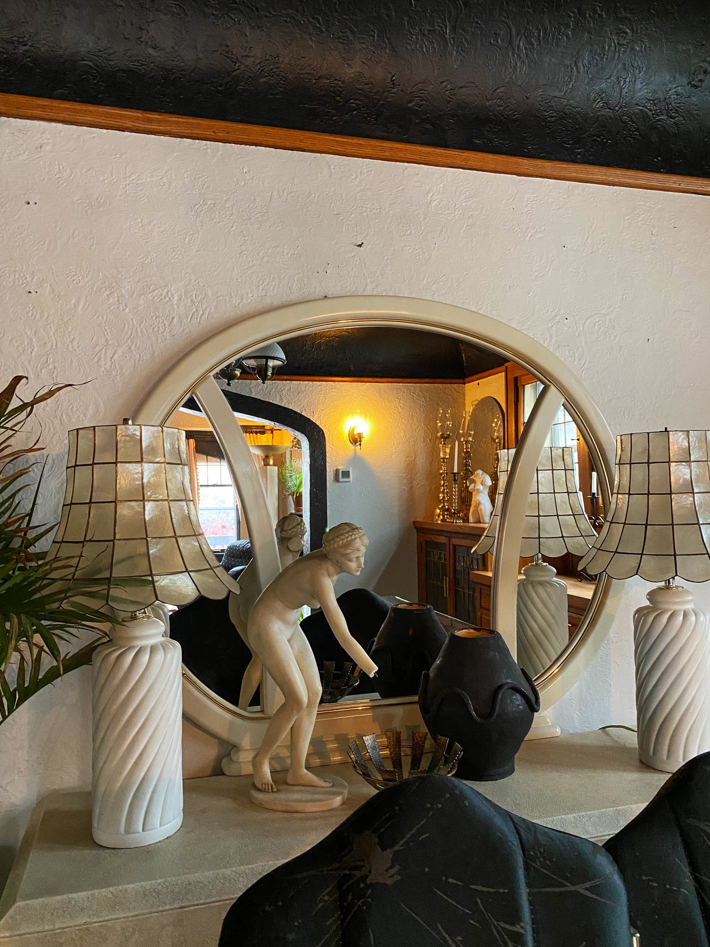 Post Modern Mantle Mirror