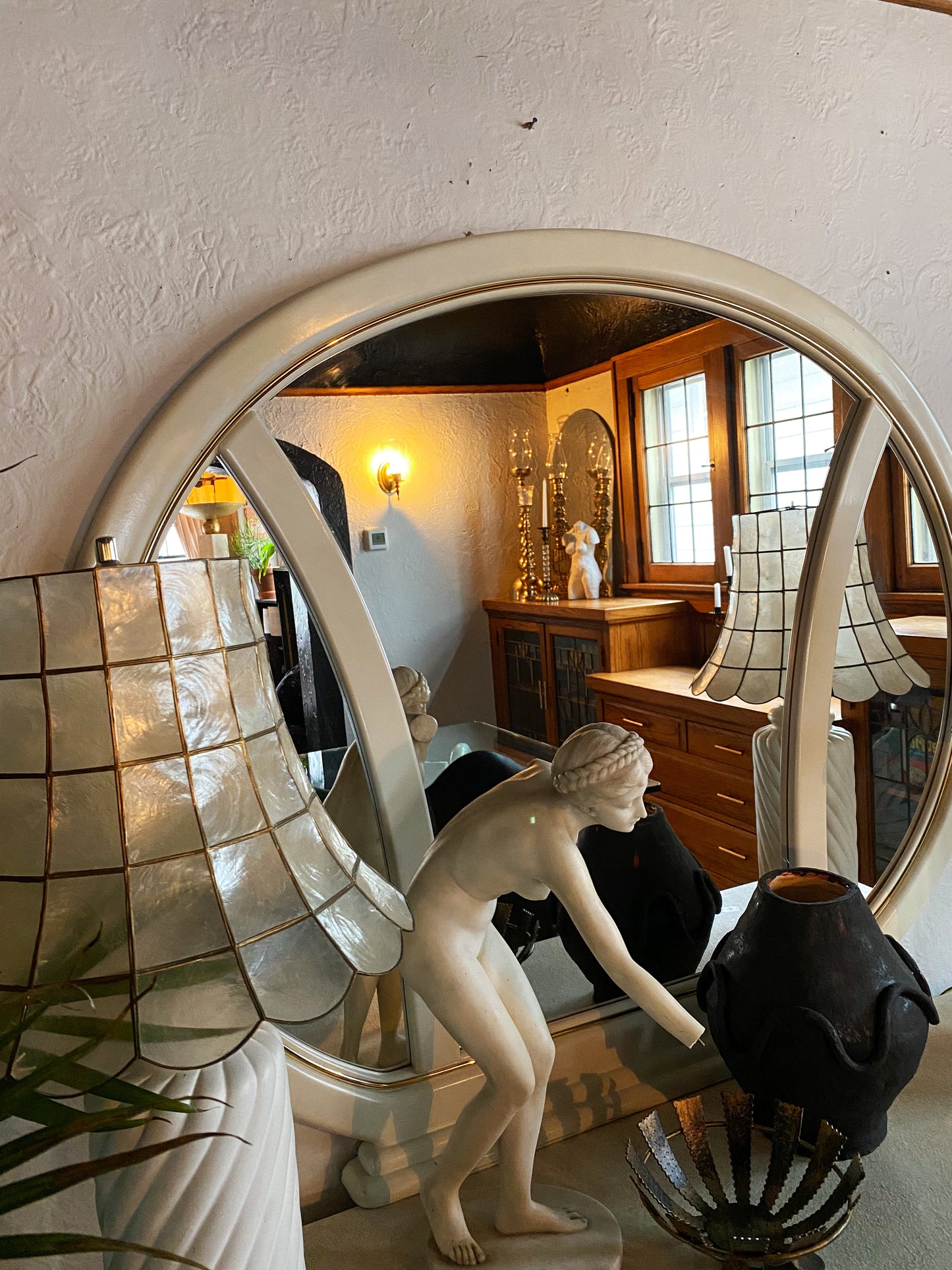 Post Modern Mantle Mirror