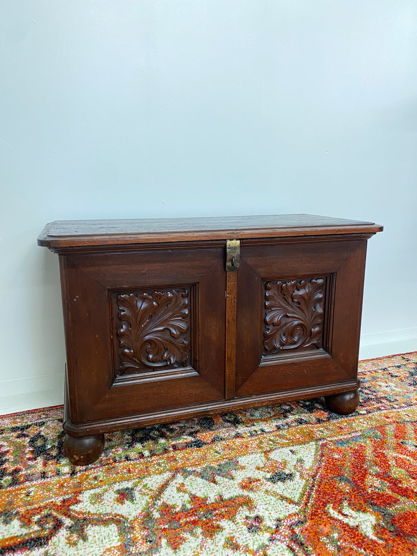 Antique Wood Blanket/Toy Chest